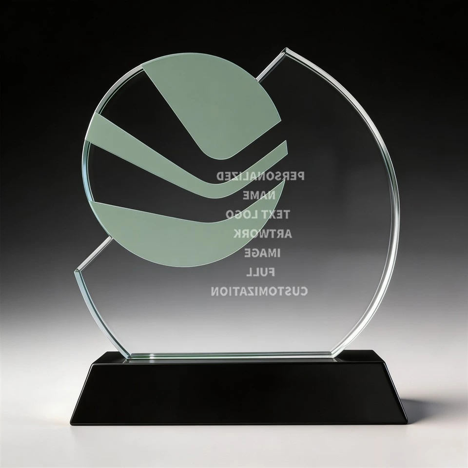 Pie Chart Crystal Trophy best